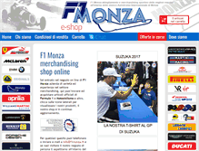 Tablet Screenshot of f1monza.com